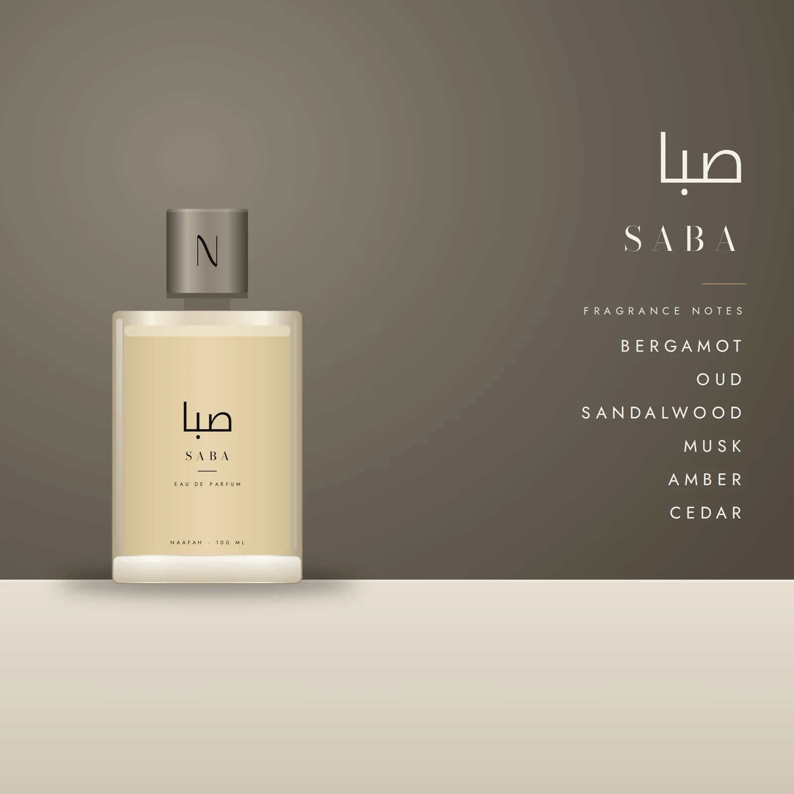Saba Eau de Parfum fragrance notes